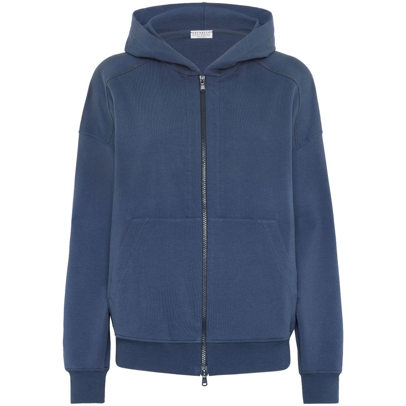 Brunello Cucinelli Sweaters Blue Topwear Brunello Cucinelli