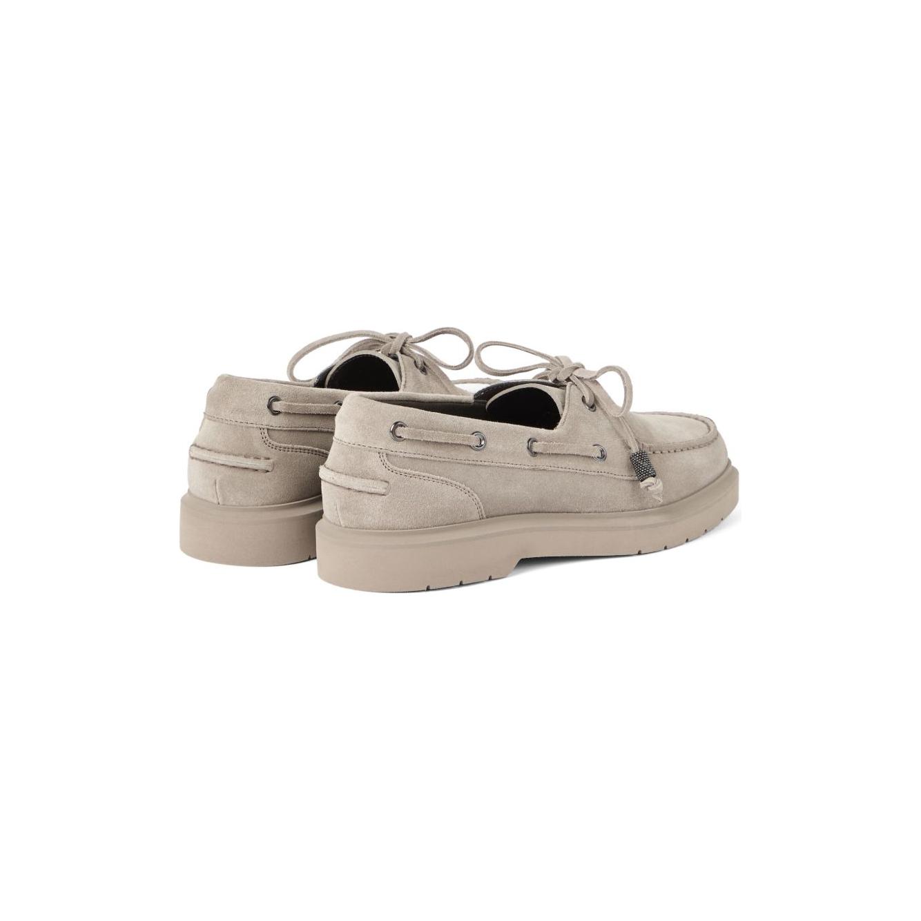 Brunello Cucinelli Flat shoes White Moccasins Brunello Cucinelli