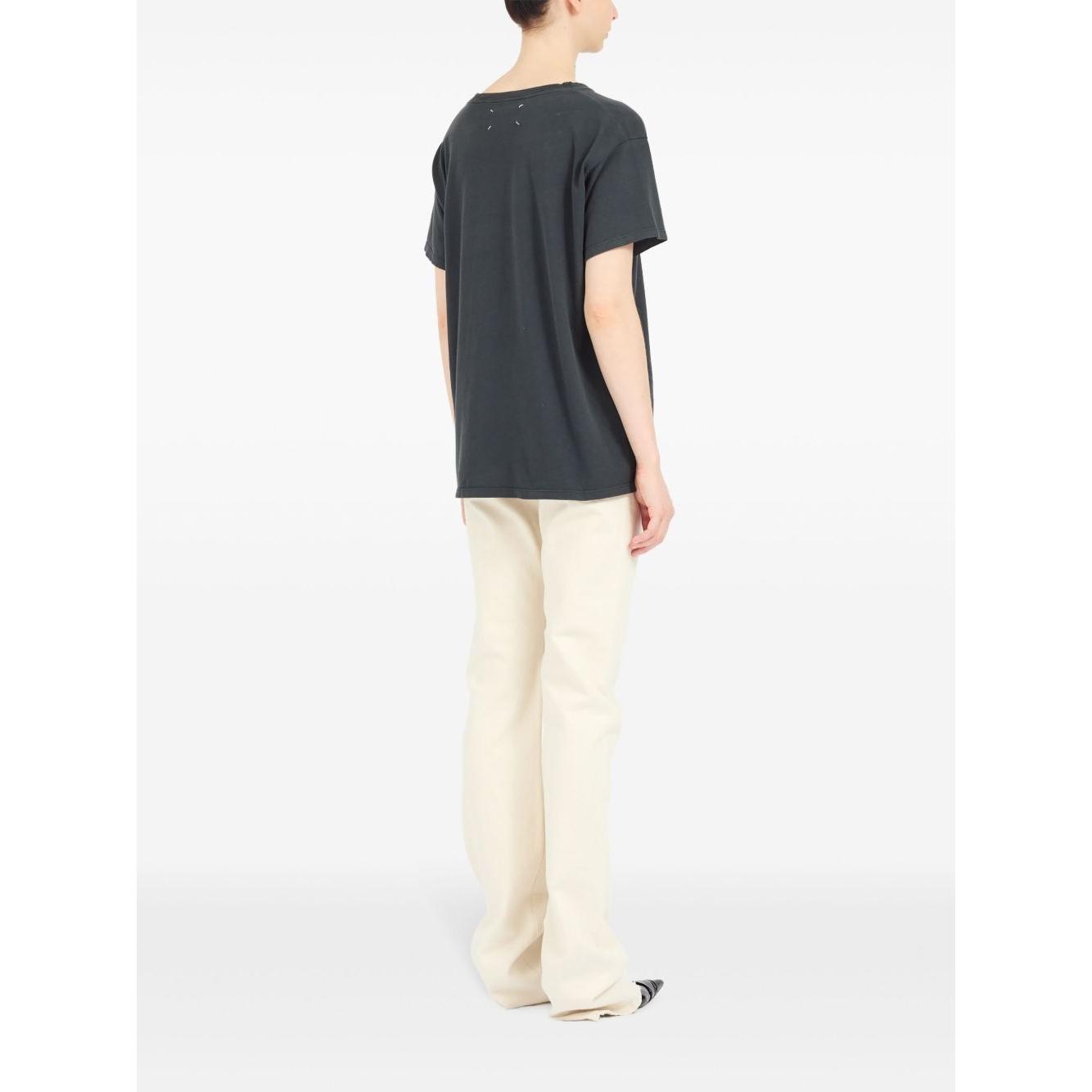 Maison Margiela T-shirts and Polos Black Topwear Maison Margiela