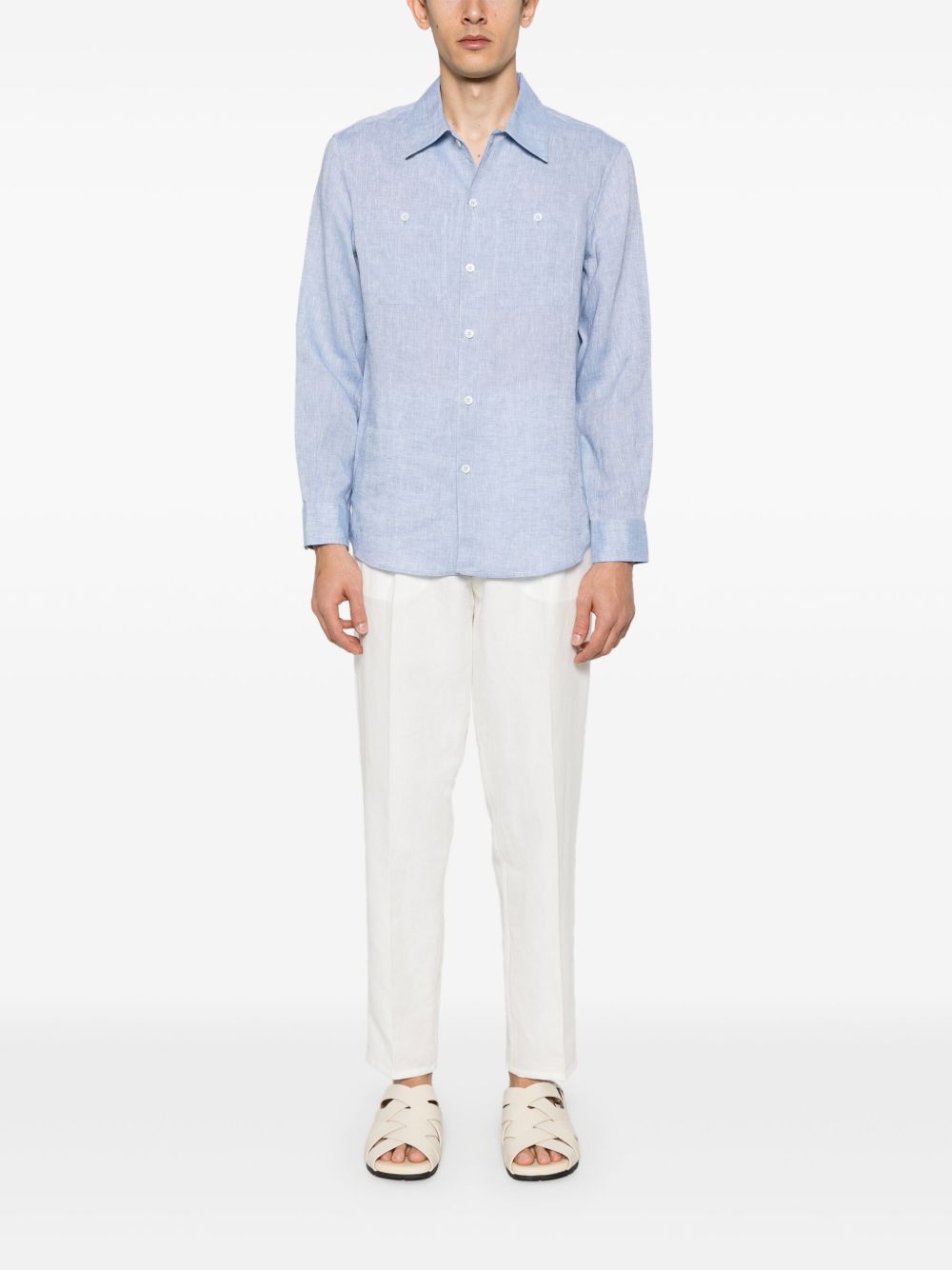 Brunello Cucinelli linen shirt Shirts Brunello Cucinelli