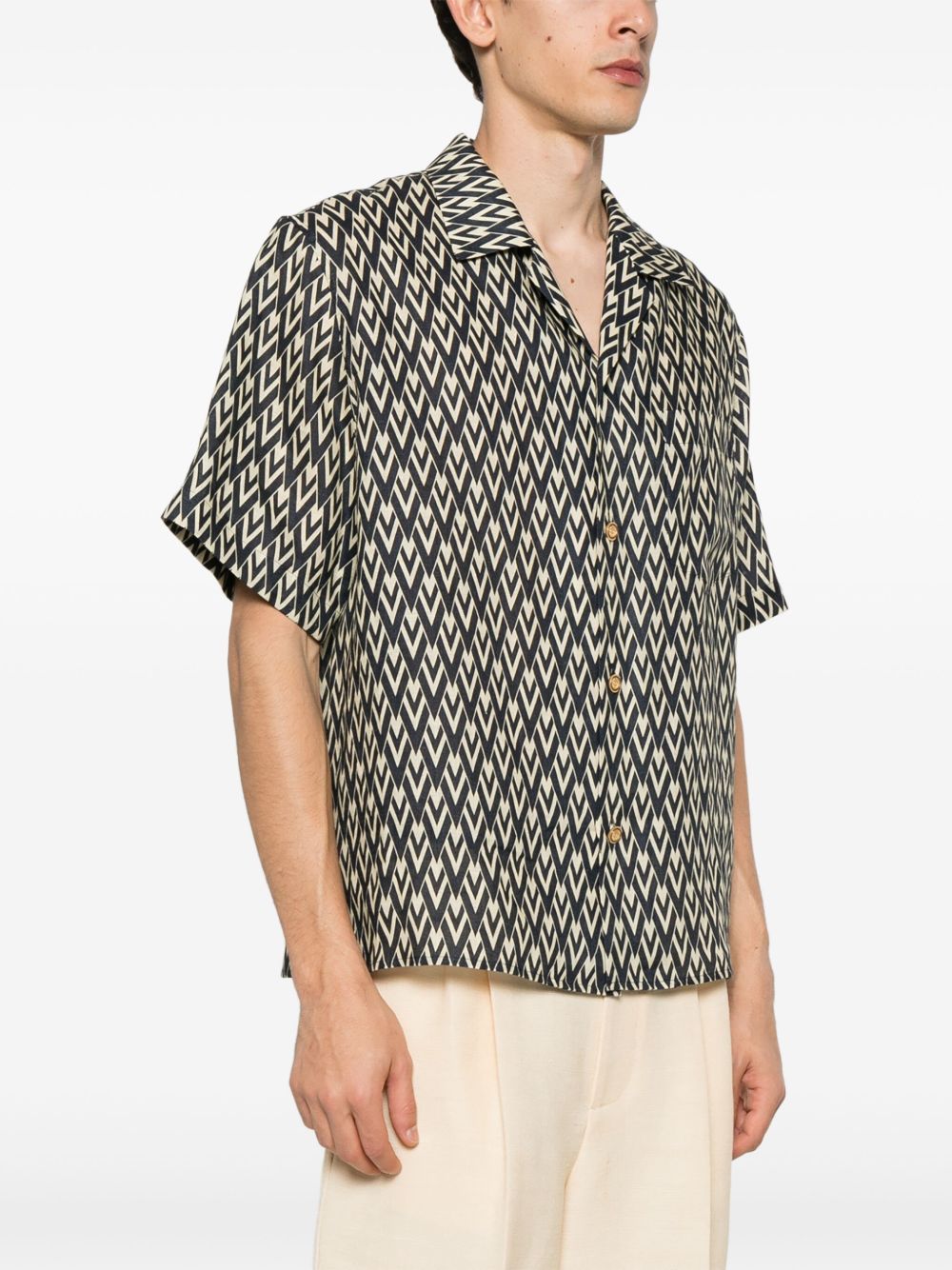 Valentino Graphic Print Shirt Shirts Valentino