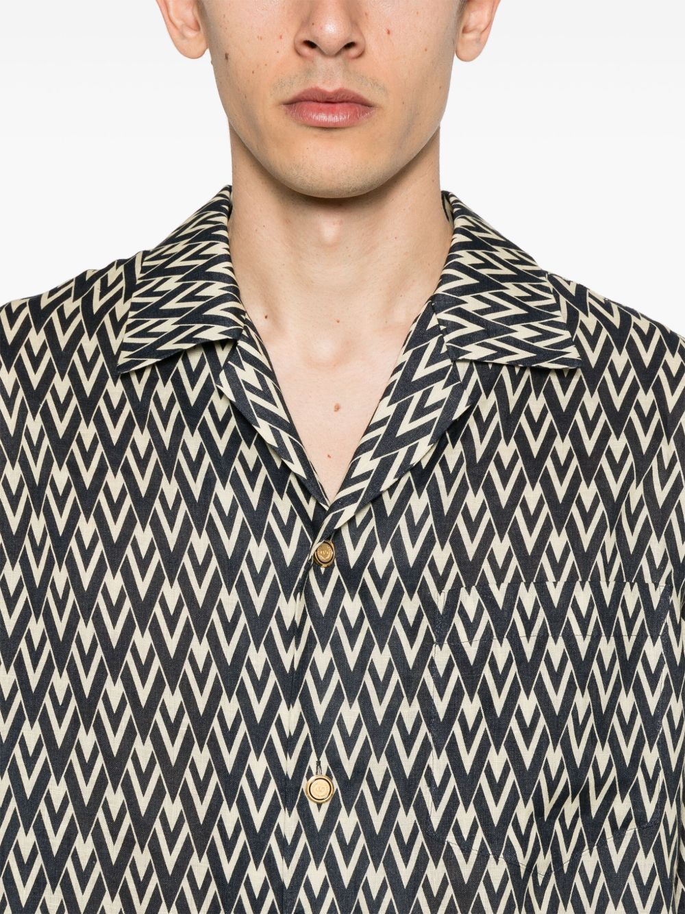 Valentino Graphic Print Shirt Shirts Valentino