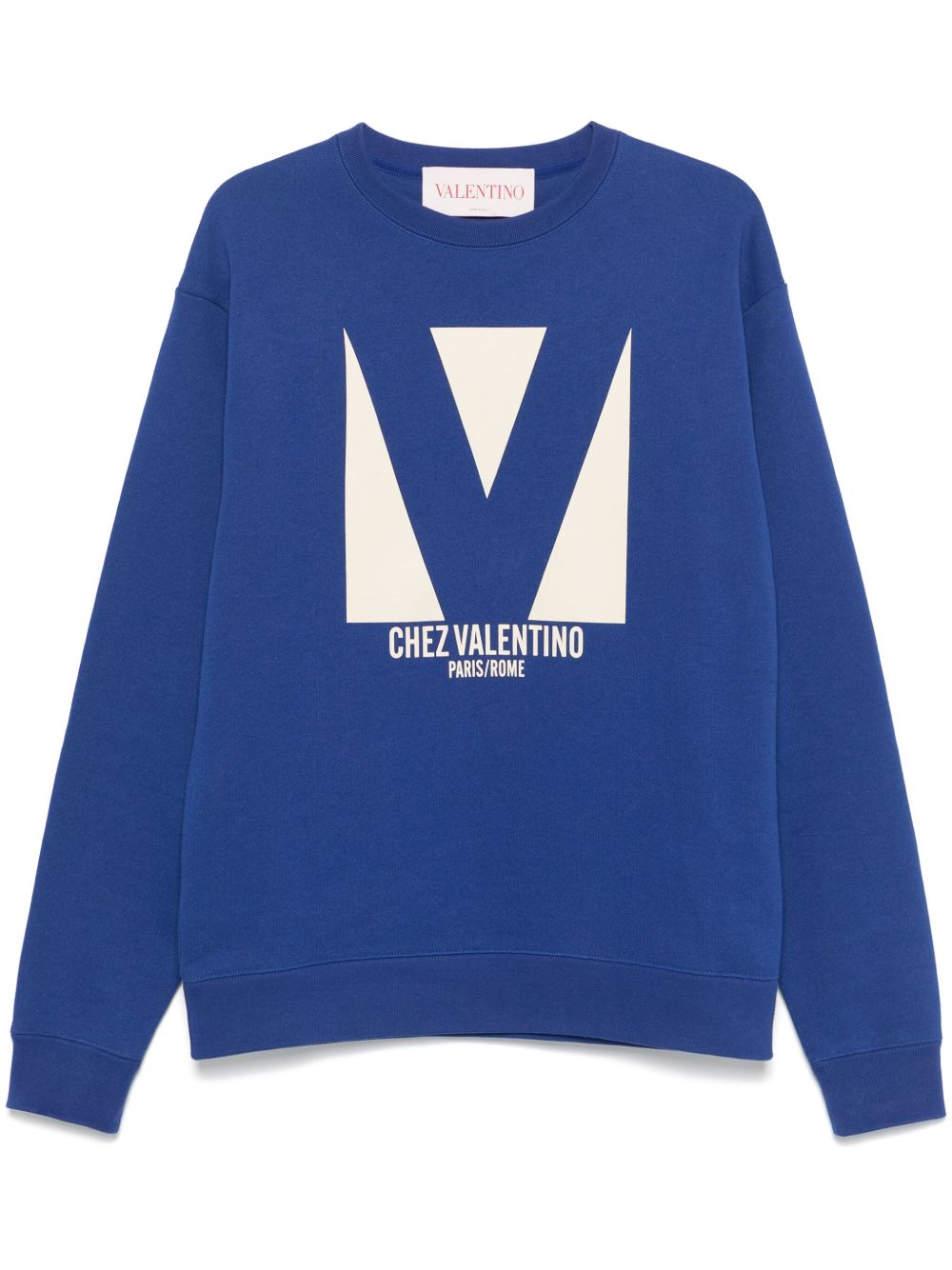 Valentino Chez Valentino Print Sweatshirt Topwear Valentino