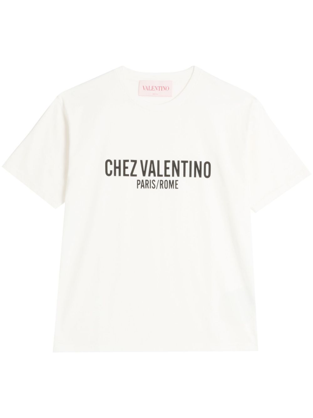 Valentino Chez Valentino-Print T-shirt Topwear Valentino