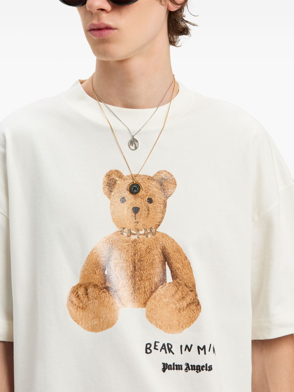 Palm Angels bear in mind T-shirt Topwear Palm Angels