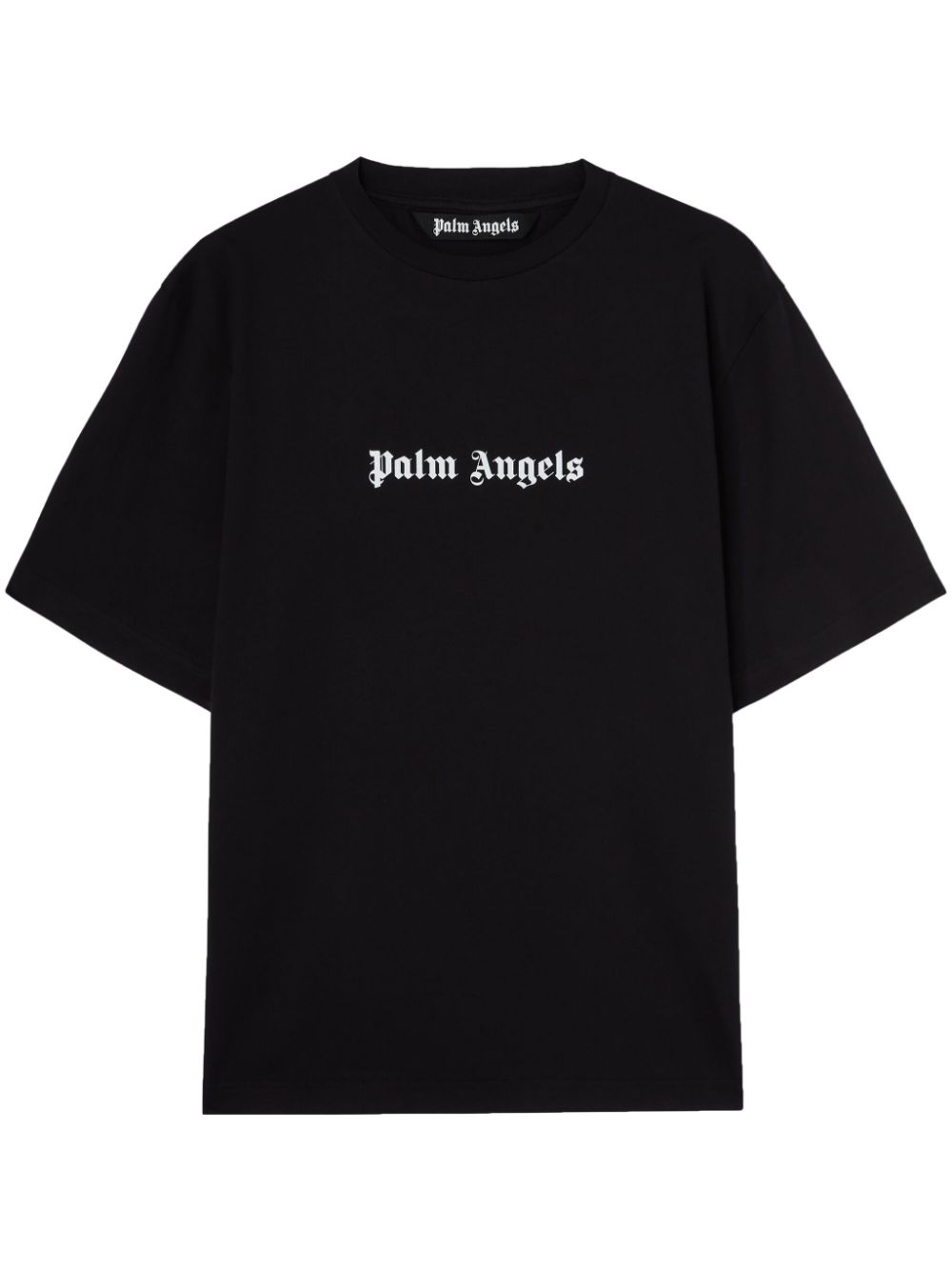 Palm Angels logo print cotton T-shirt Topwear Palm Angels