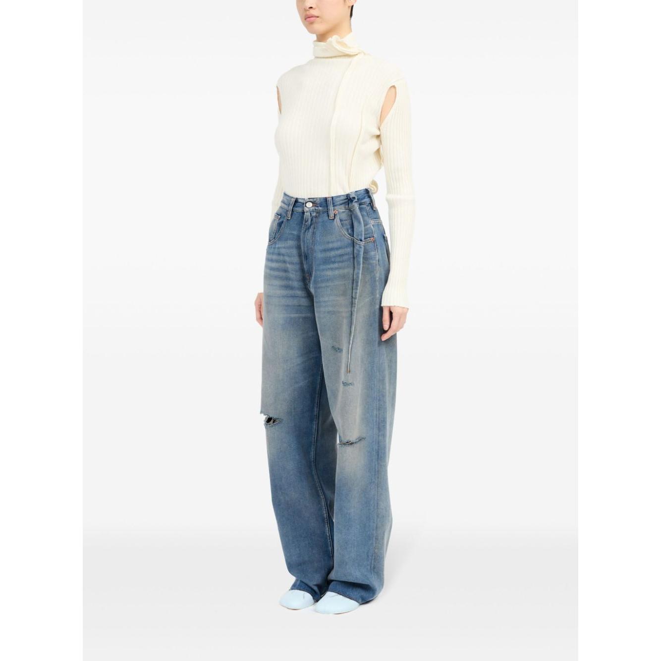 MM6 Maison Margiela Jeans Clear Blue Jeans MM6 Maison Margiela