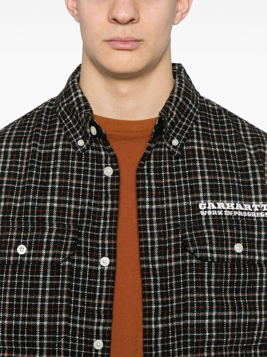 Carhartt Wip Pre Runaway Millett Check Shirt Shirts Carhartt Wip Pre