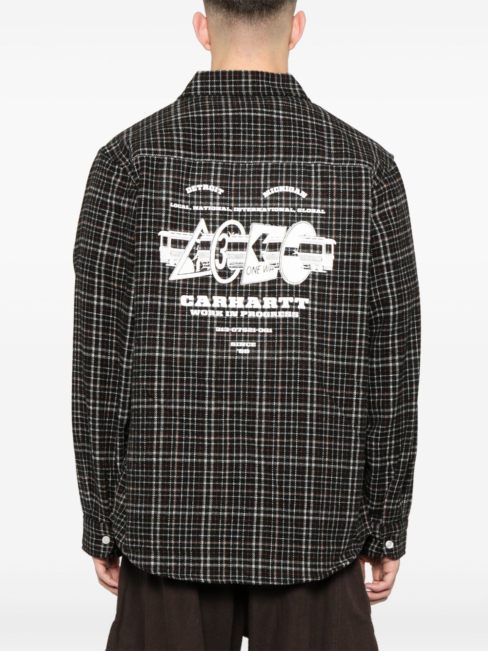 Carhartt Wip Pre Runaway Millett Check Shirt Shirts Carhartt Wip Pre