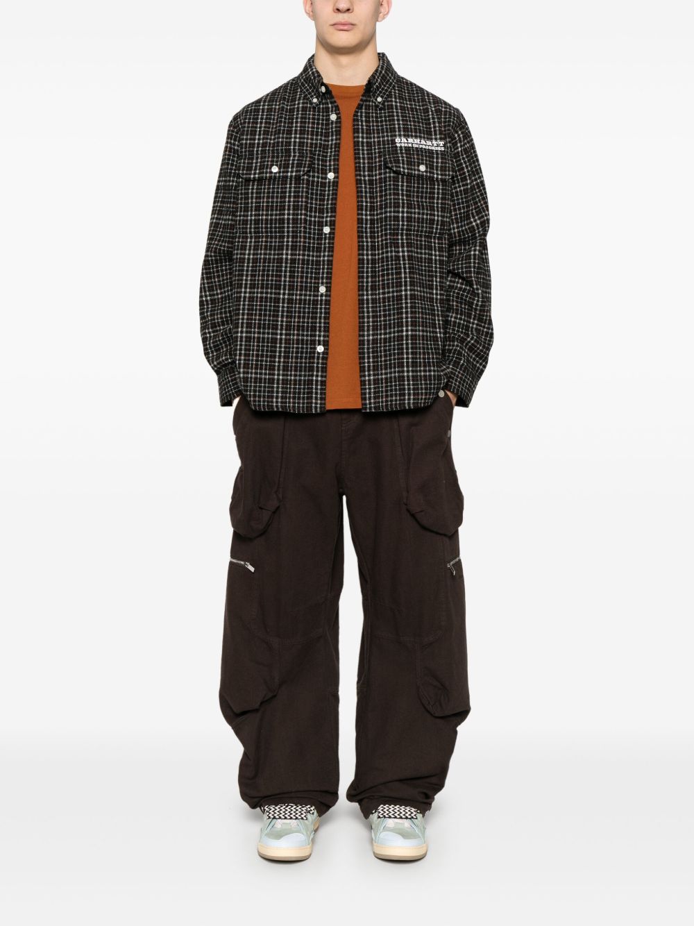 Carhartt Wip Pre Runaway Millett Check Shirt Shirts Carhartt Wip Pre