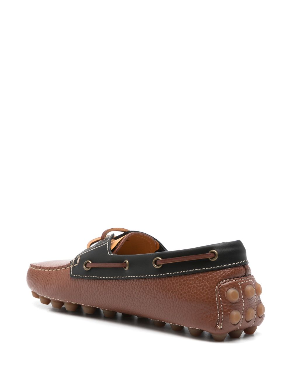 Tod's Flat shoes Leather Brown Moccasins Tod'S