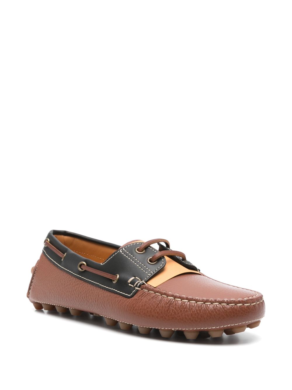 Tod's Flat shoes Leather Brown Moccasins Tod'S