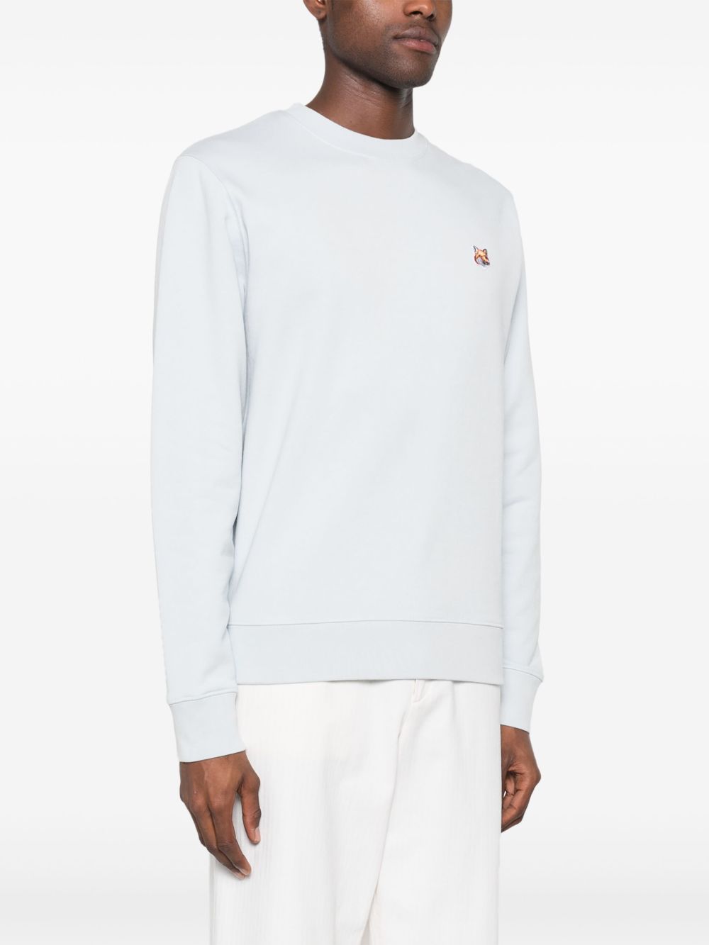 Maison Kitsune fox head-patch sweatshirt Topwear Maison Kitsune