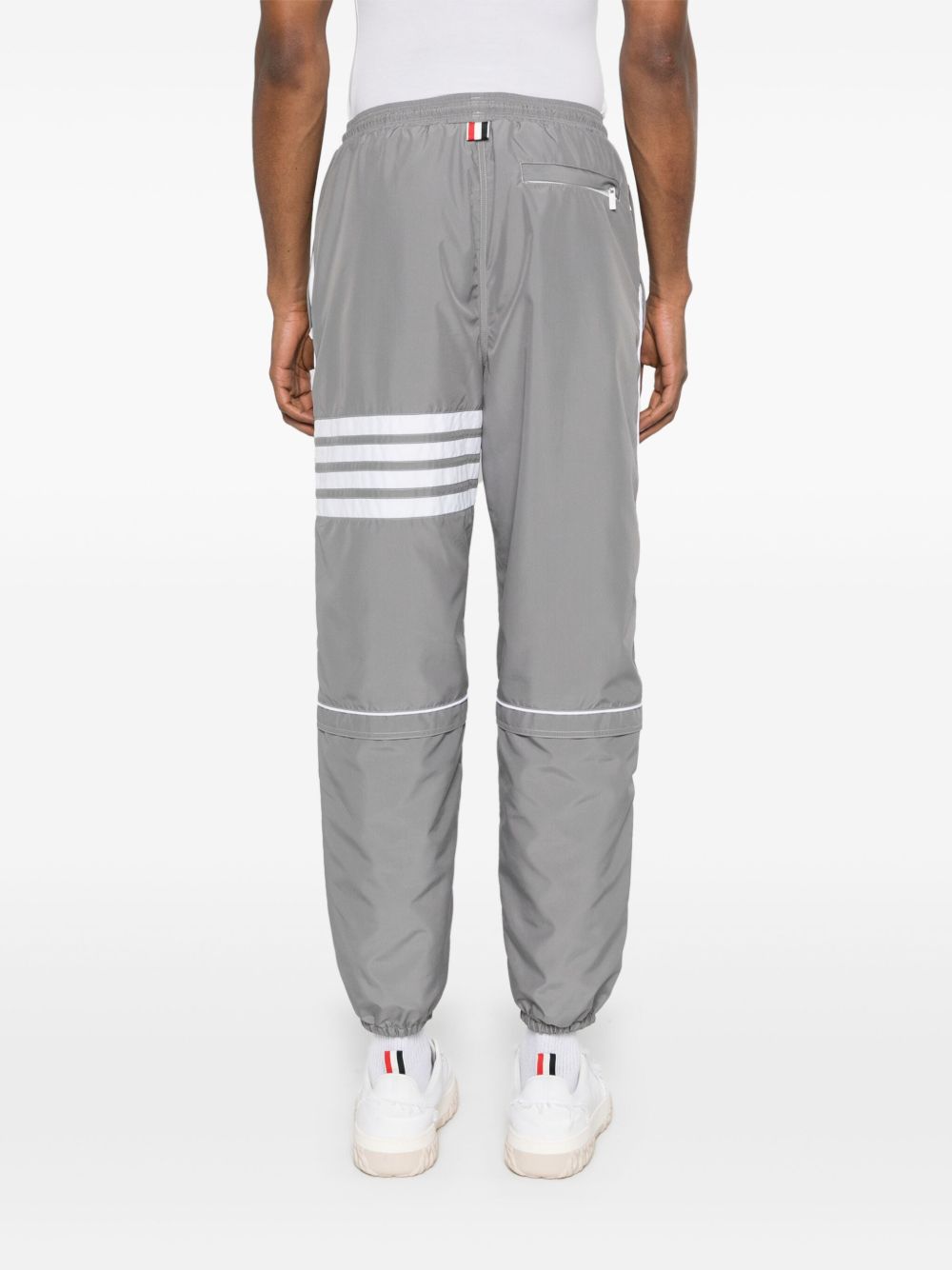 Thom Browne mid-rise ripstop track trousers Trousers Thom Browne