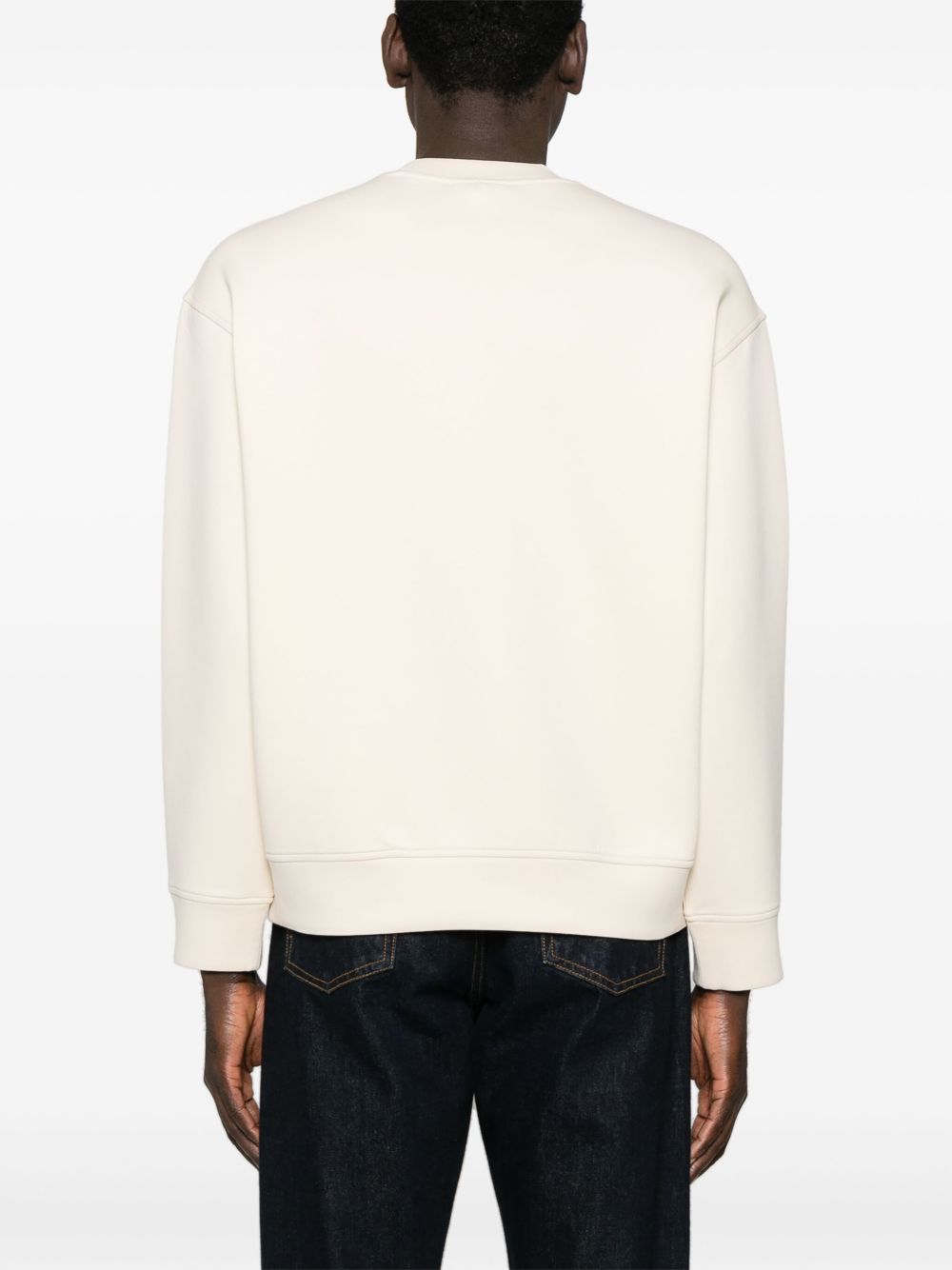 Emporio Armani Sweaters Beige Topwear Emporio Armani