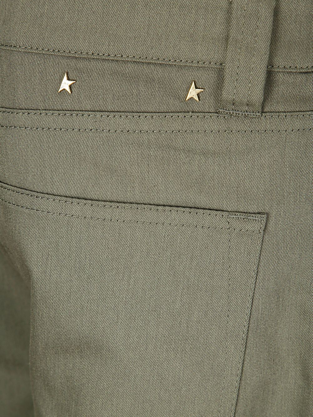 Golden Goose green cotton Cargo pants Trousers Golden Goose