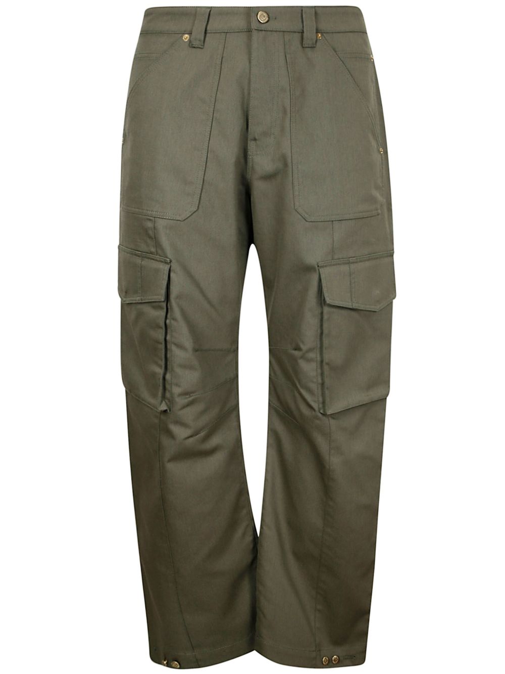 Golden Goose green cotton Cargo pants Trousers Golden Goose