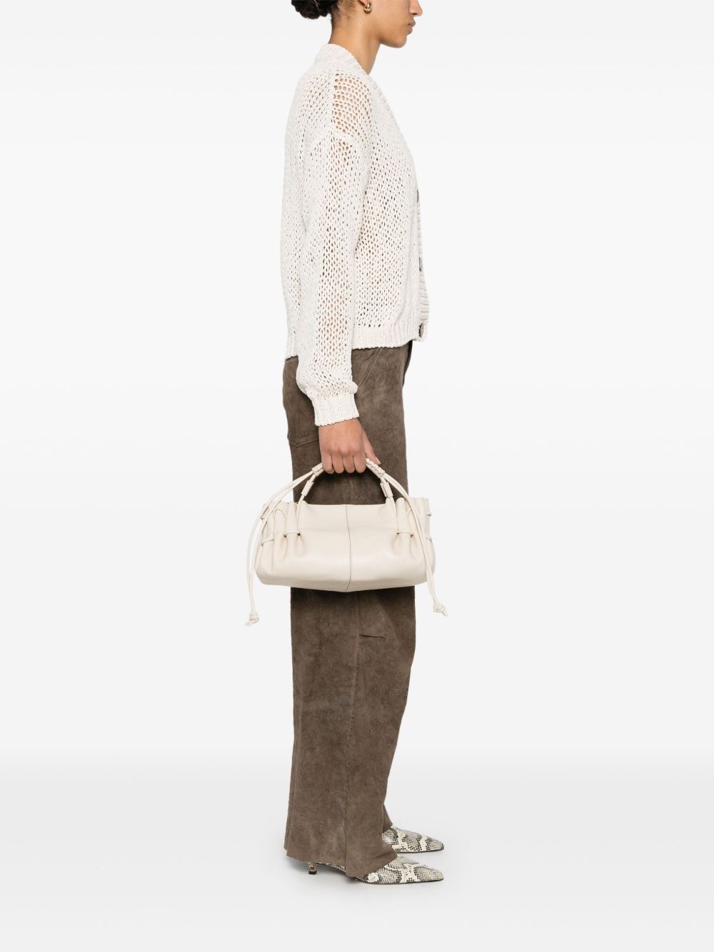 HEREU Arta Shoulder Bag Beige Shoulder Hereu