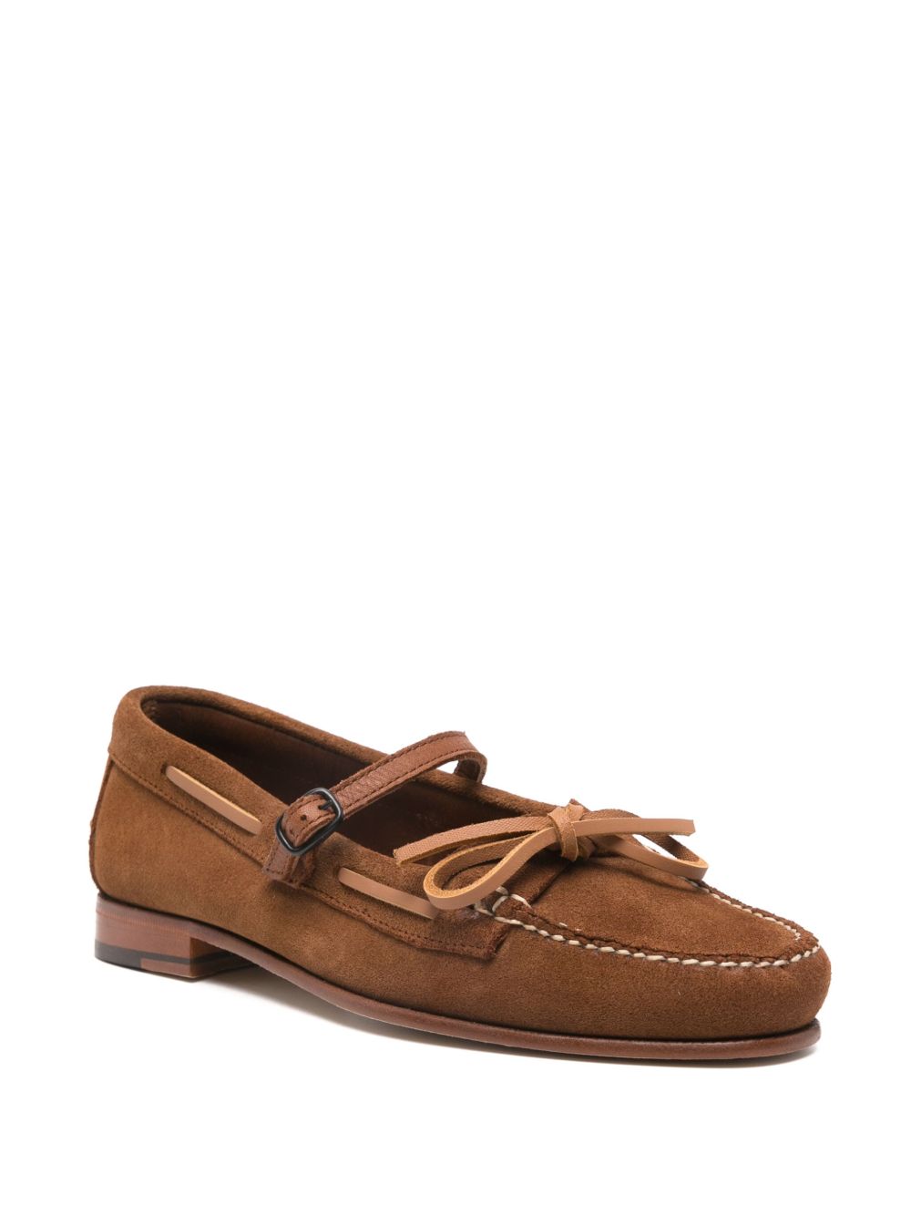 HEREU Flat shoes Leather Brown Moccasins Hereu