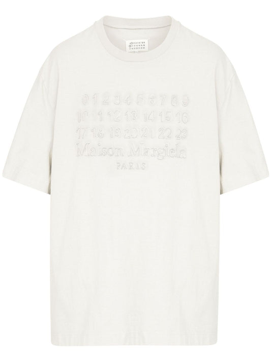 Maison Margiela logo print cotton t-shirt