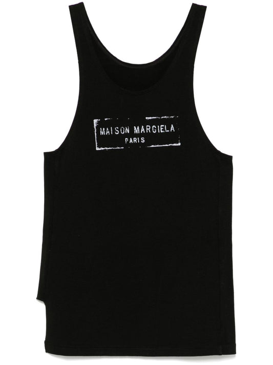 Maison Margiela Black tank top