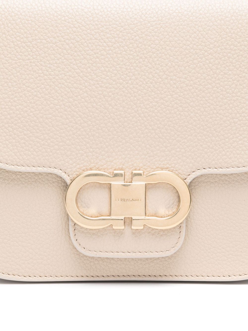 Ferragamo Double Gancini crossbody bag Grey Shoulder Ferragamo