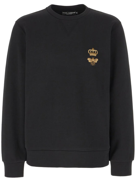 Dolce & Gabbana embroidered sweatshirt Topwear Dolce & Gabbana