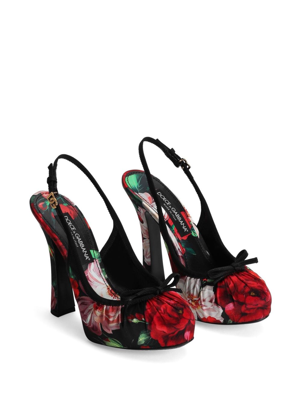 Dolce & Gabbana satin slingbacks Medium Heel Dolce & Gabbana