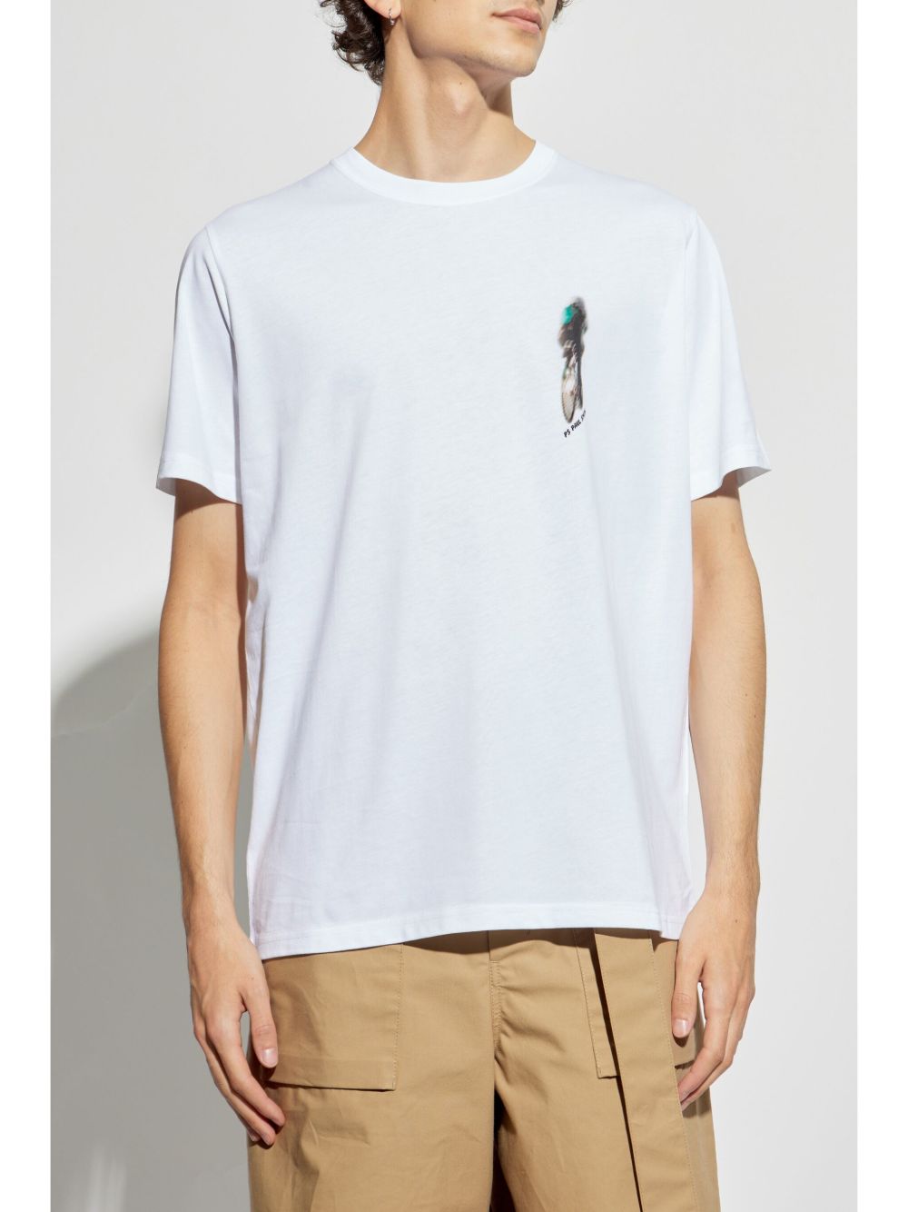 PS By Paul Smith T-shirts and Polos White Topwear PS By Paul Smith