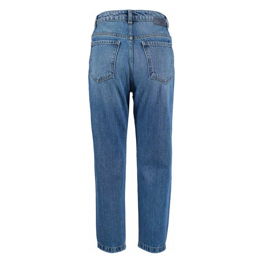 Yes Zee Blue Cotton Women Jeans Yes Zee