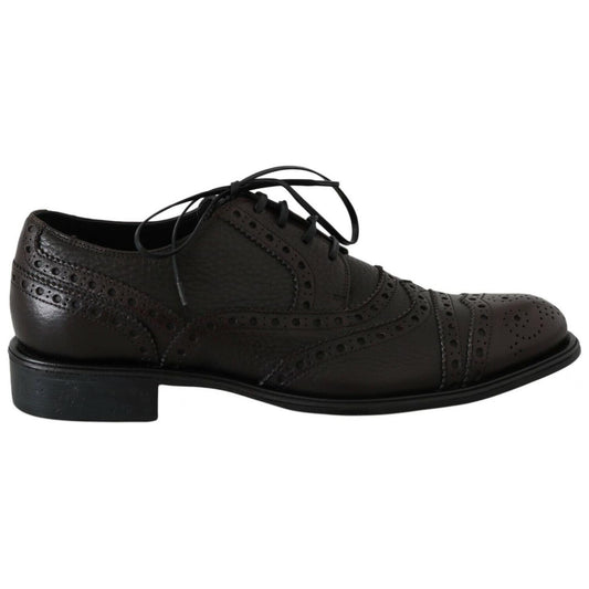 Dolce & Gabbana Elegant Wingtip Derby Dress Shoes Dolce & Gabbana