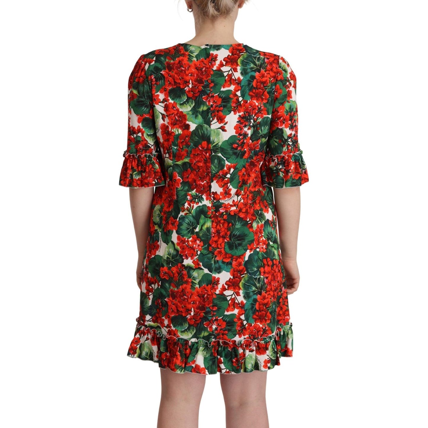 Dolce & Gabbana Floral Mini Enchantment Dress Dolce & Gabbana