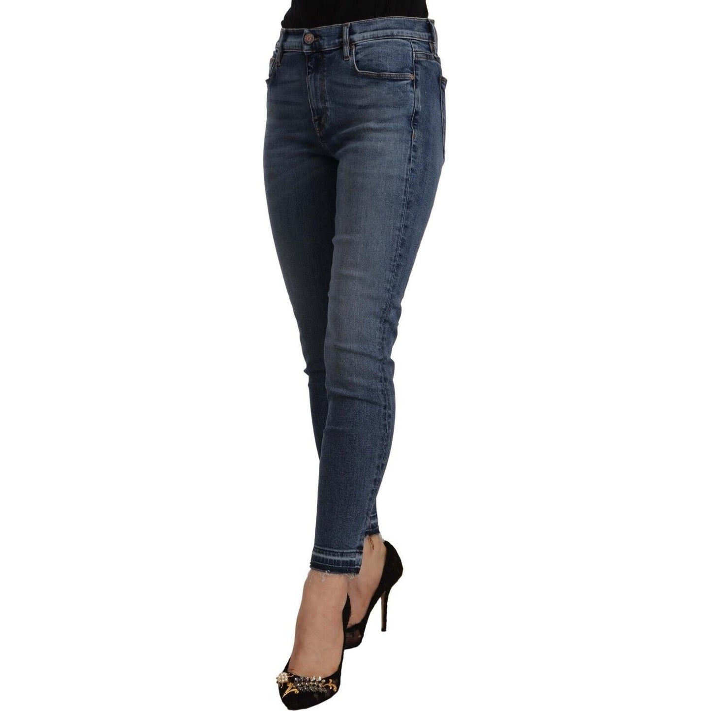 Don The Fuller Chic Slim Fit Blue Washed Jeans Don The Fuller