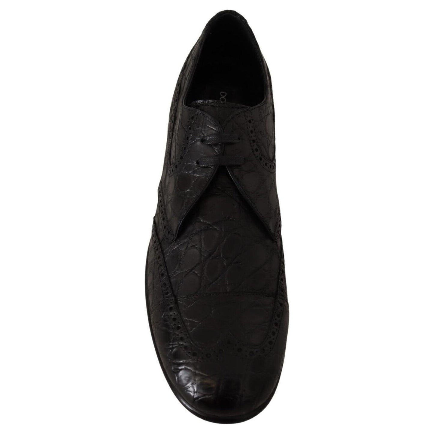 Dolce & Gabbana Exquisite Exotic Leather Derby Shoes Dolce & Gabbana