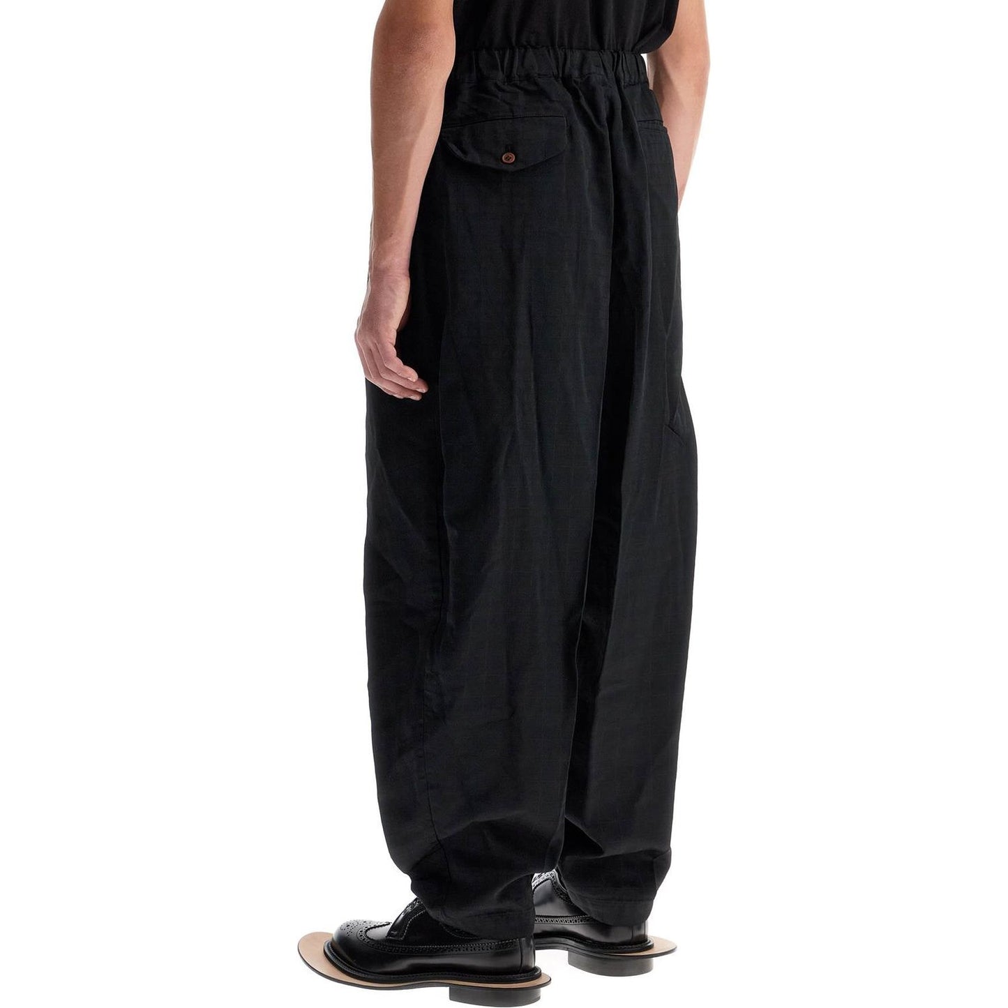 COMME DES GARCONS BLACK harem pants with pleats Trousers COMME DES GARCONS BLACK