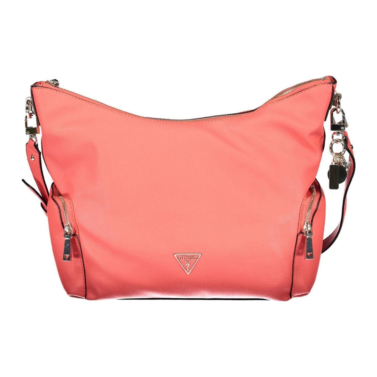 Guess Jeans Pink Polyethylene Women Handbag Guess Jeans