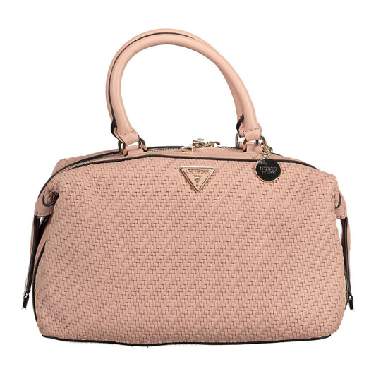 Guess Jeans Pink Polyethylene Women Handbag Guess Jeans