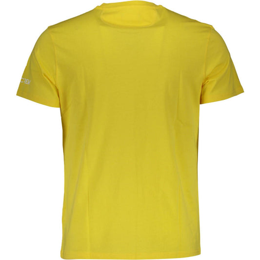 La Martina Yellow Cotton Men T-Shirt La Martina