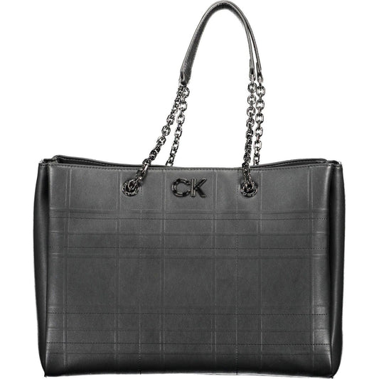 Calvin Klein Black Polyester Women Handbag Calvin Klein