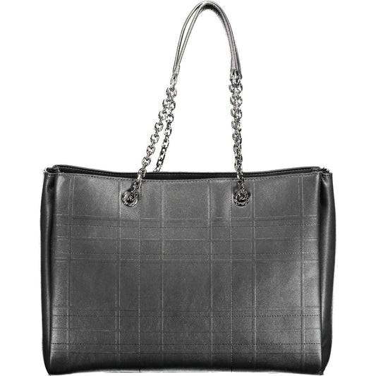 Calvin Klein Black Polyester Women Handbag Calvin Klein