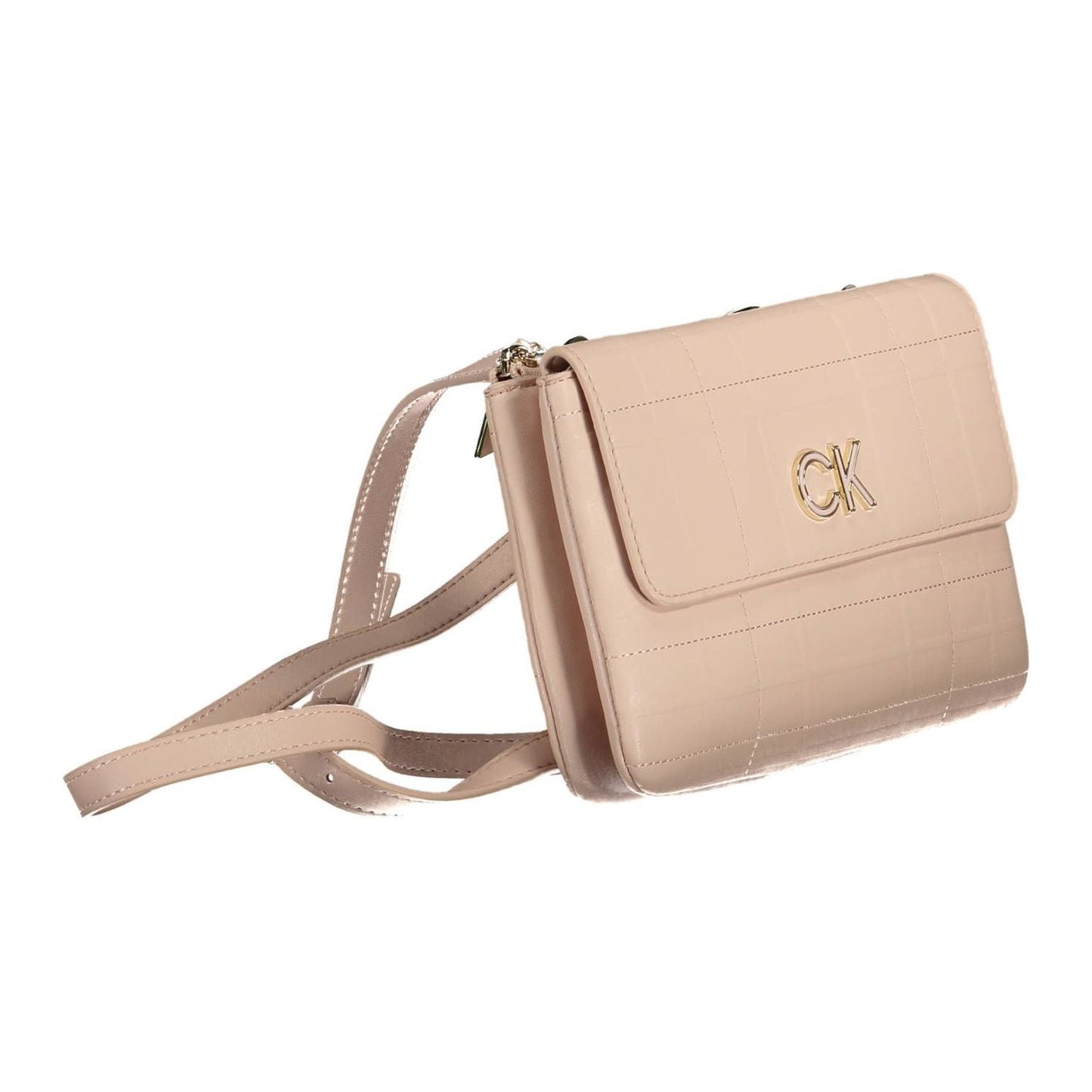 Calvin Klein Pink Polyester Women Handbag Calvin Klein