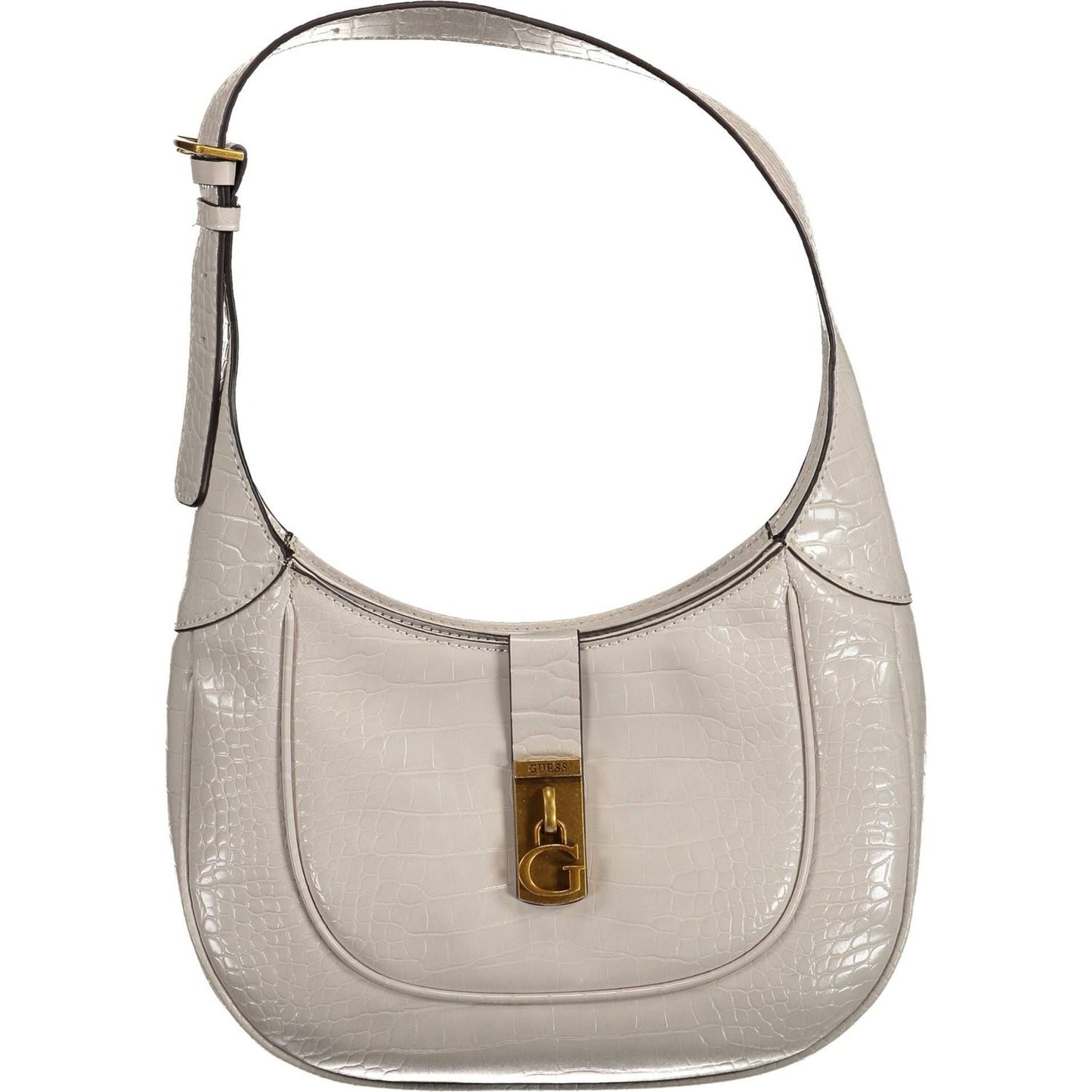 Guess Jeans Gray Polyethylene Women Handbag Guess Jeans