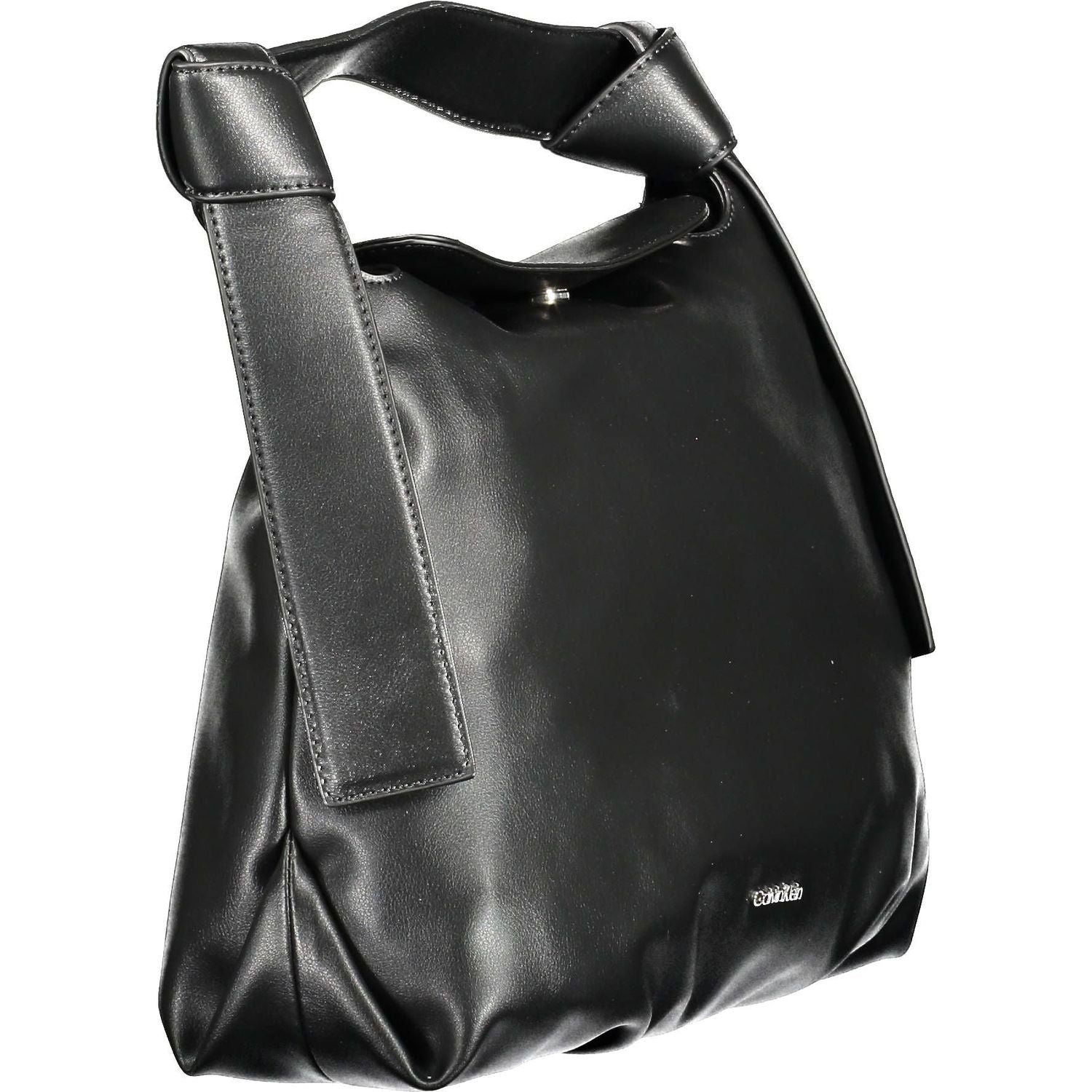 Front view with bag zipped and handles upright.