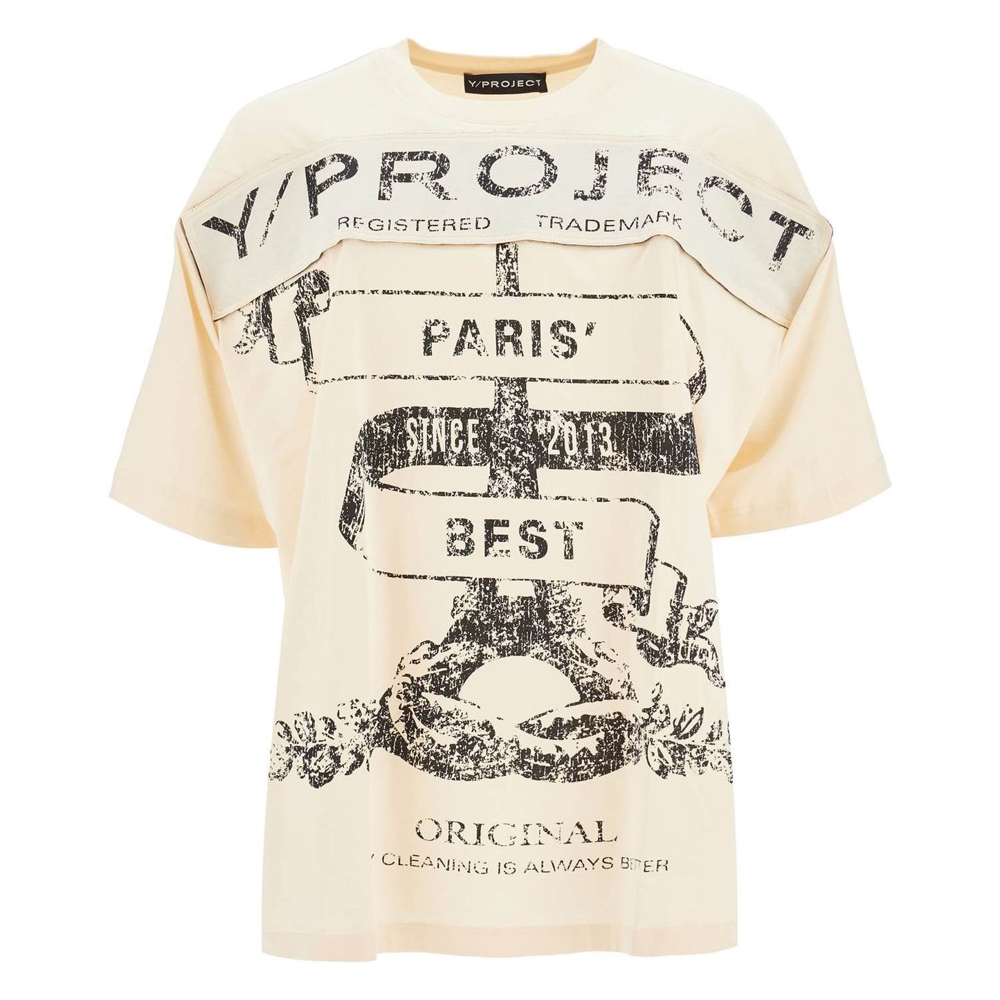 Y Project "paris' best t-shirt with Topwear Y Project