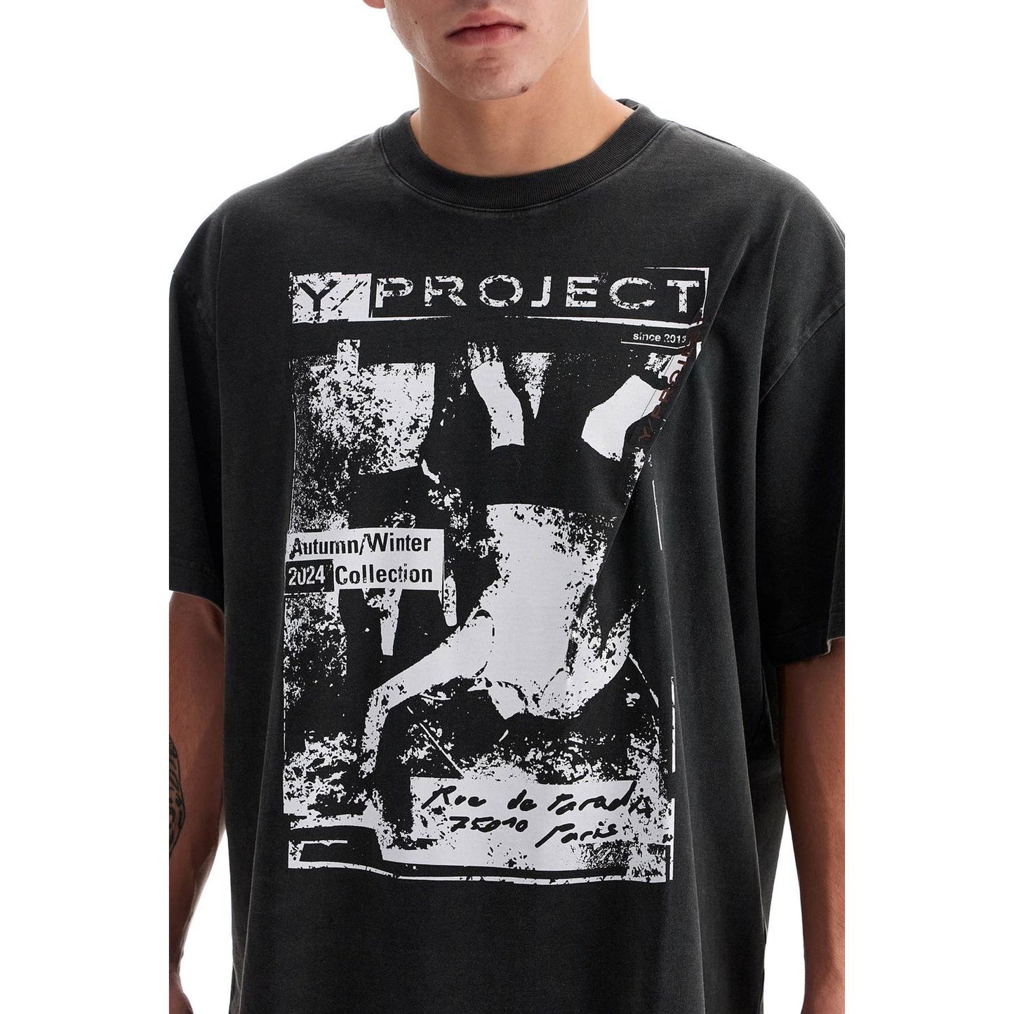 Y Project t-shirt with printed pinch