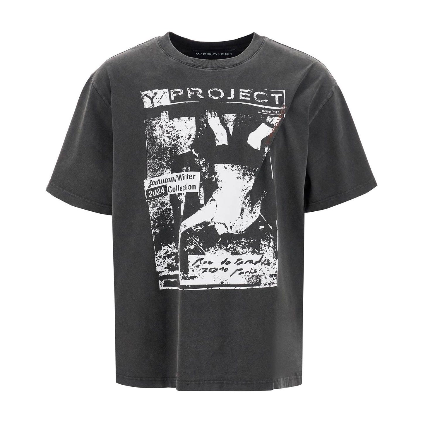 Y Project t-shirt with printed pinch