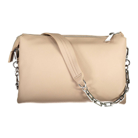 BYBLOS Beige Polyethylene Women Handbag BYBLOS