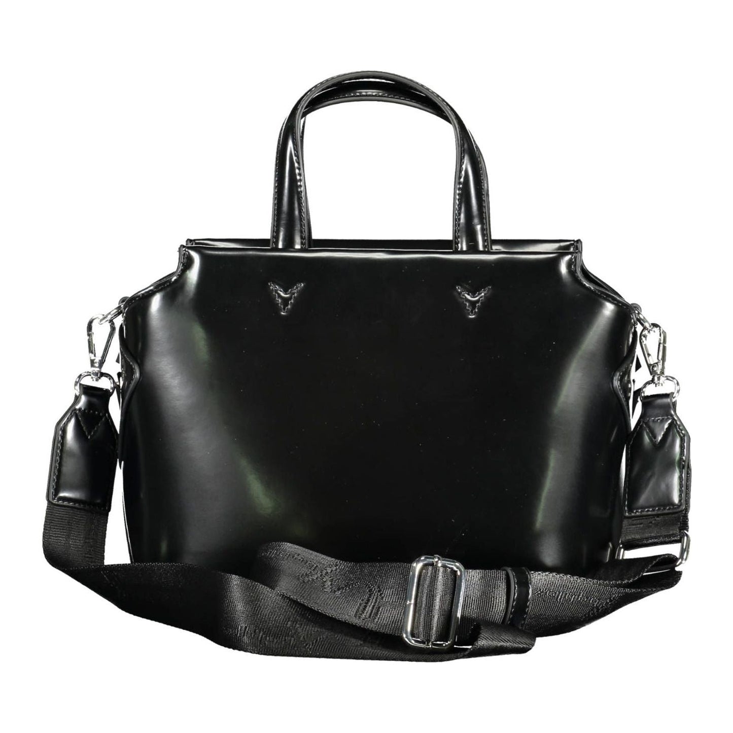 BYBLOS Black Polyethylene Women Handbag BYBLOS