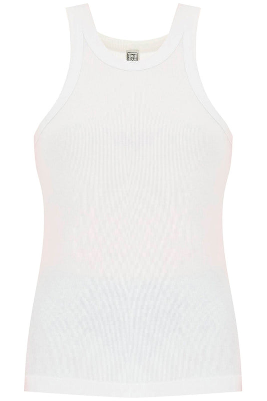 Toteme curved rib tank top Topwear Toteme