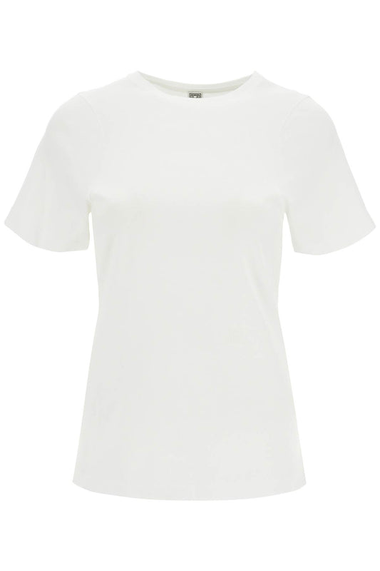 Toteme curved seam t-shirt Topwear Toteme